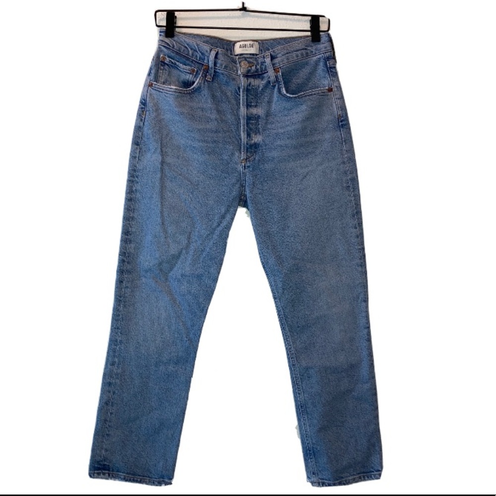 AGOLDE Riley High Rise Crop jeans size 27